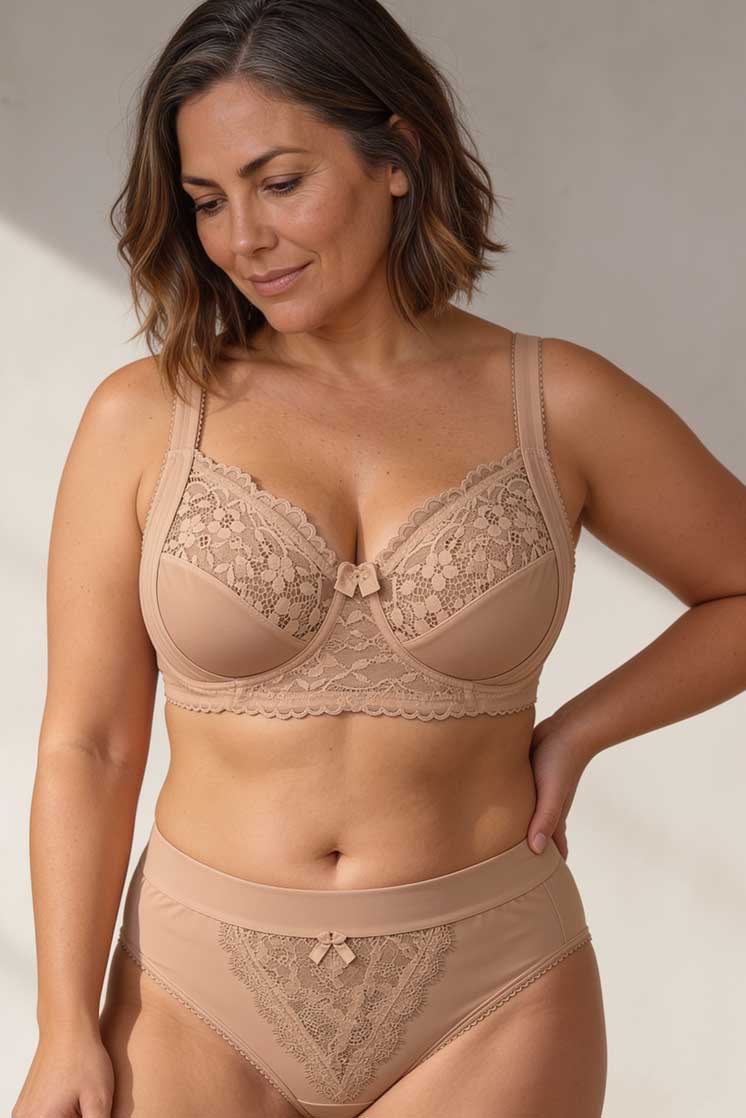 Corpiño reductor con aro Art. 903 color beige – Analía