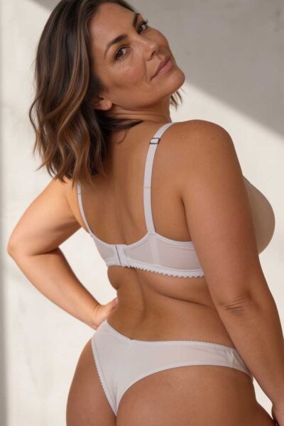 Corpiño sin costura sin aro Art. 1153 color blanco – Analía